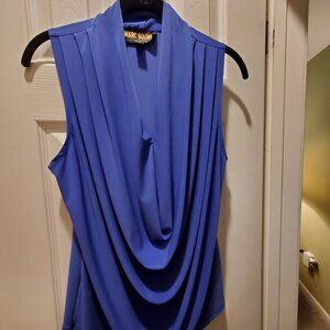 Marc Bouwer Sleveless drape top